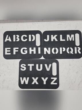 Black Alphabet Letter Board Used For Non Verbal Autism S2C